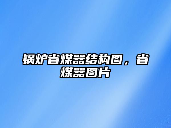 鍋爐省煤器結(jié)構(gòu)圖，省煤器圖片