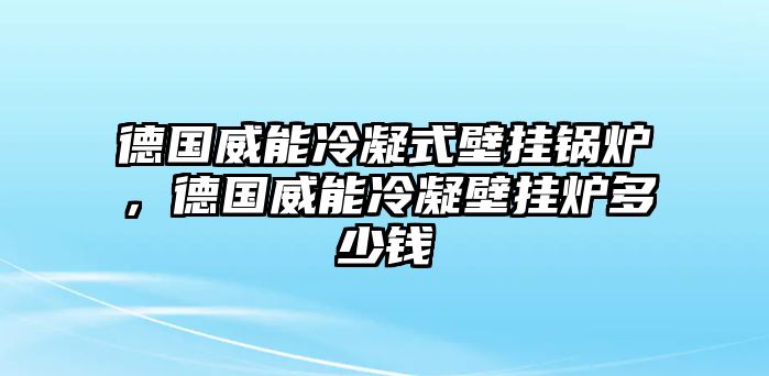 德國(guó)威能冷凝式壁掛鍋爐，德國(guó)威能冷凝壁掛爐多少錢