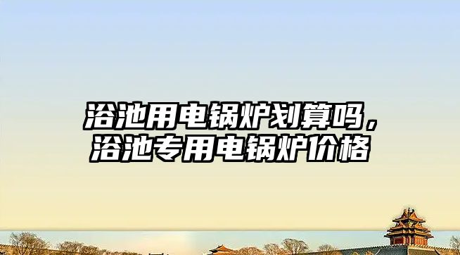 浴池用電鍋爐劃算嗎，浴池專用電鍋爐價格