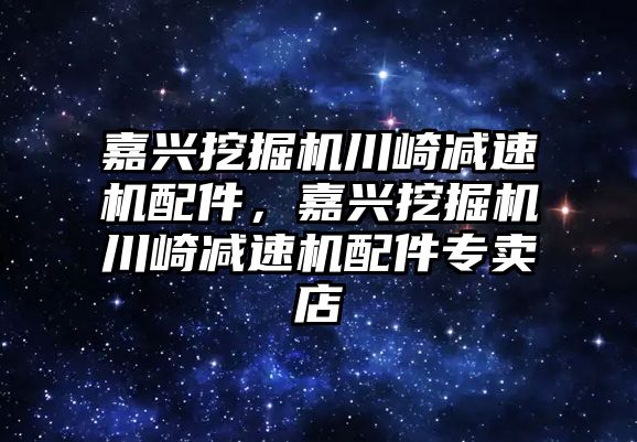 嘉興挖掘機川崎減速機配件，嘉興挖掘機川崎減速機配件專賣店