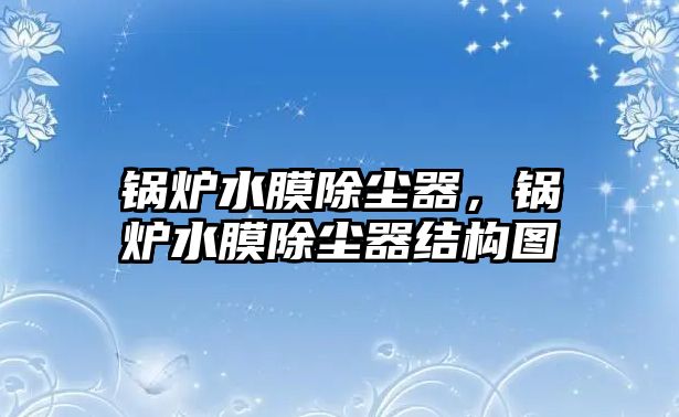 鍋爐水膜除塵器，鍋爐水膜除塵器結(jié)構(gòu)圖