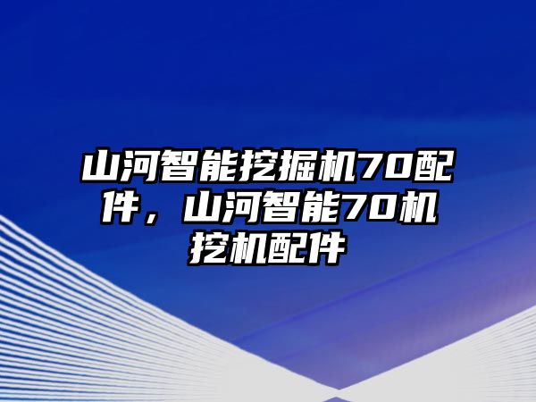 山河智能挖掘機(jī)70配件，山河智能70機(jī)挖機(jī)配件