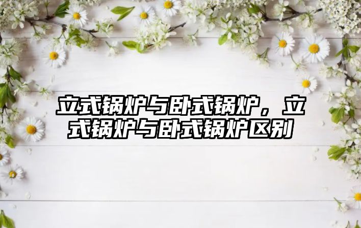 立式鍋爐與臥式鍋爐，立式鍋爐與臥式鍋爐區(qū)別