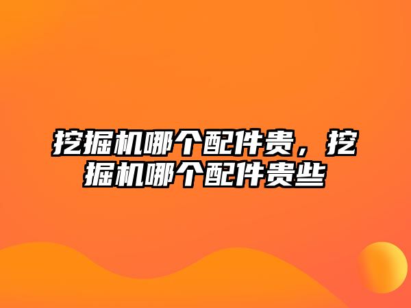 挖掘機(jī)哪個(gè)配件貴，挖掘機(jī)哪個(gè)配件貴些