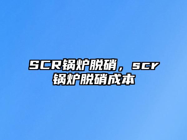 SCR鍋爐脫硝，scr鍋爐脫硝成本