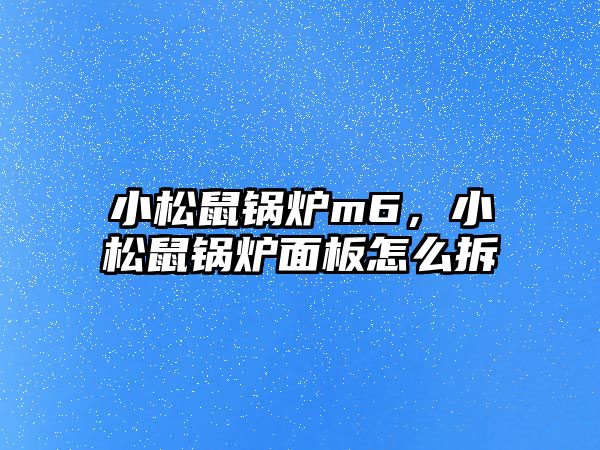 小松鼠鍋爐m6，小松鼠鍋爐面板怎么拆