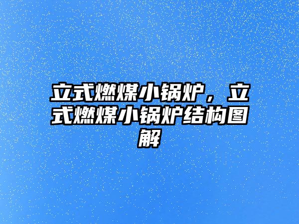 立式燃煤小鍋爐，立式燃煤小鍋爐結構圖解