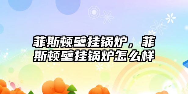 菲斯頓壁掛鍋爐，菲斯頓壁掛鍋爐怎么樣