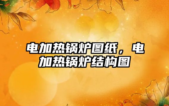 電加熱鍋爐圖紙，電加熱鍋爐結(jié)構(gòu)圖