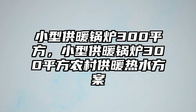 小型供暖鍋爐300平方，小型供暖鍋爐300平方農(nóng)村供暖熱水方案