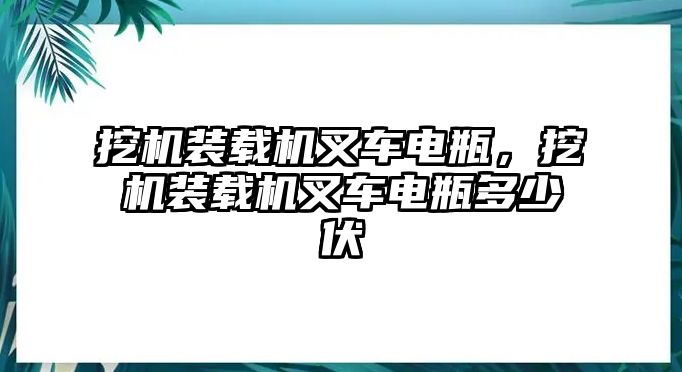 挖機(jī)裝載機(jī)叉車電瓶，挖機(jī)裝載機(jī)叉車電瓶多少伏