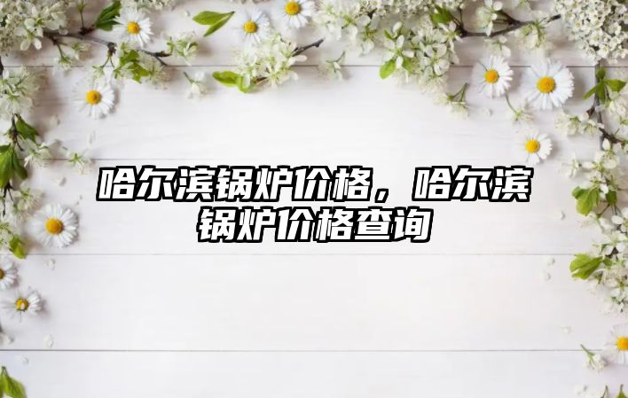 哈爾濱鍋爐價格，哈爾濱鍋爐價格查詢