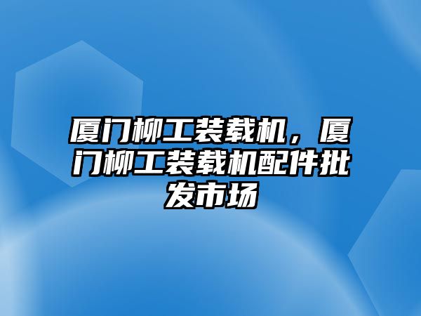 廈門柳工裝載機(jī)，廈門柳工裝載機(jī)配件批發(fā)市場(chǎng)