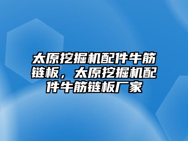 太原挖掘機(jī)配件牛筋鏈板，太原挖掘機(jī)配件牛筋鏈板廠家