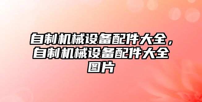 自制機(jī)械設(shè)備配件大全，自制機(jī)械設(shè)備配件大全圖片