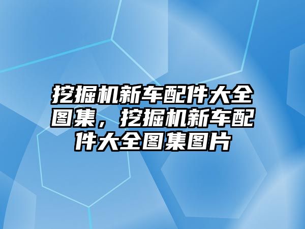 挖掘機(jī)新車配件大全圖集，挖掘機(jī)新車配件大全圖集圖片