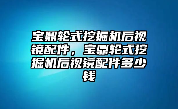 寶鼎輪式挖掘機(jī)后視鏡配件，寶鼎輪式挖掘機(jī)后視鏡配件多少錢