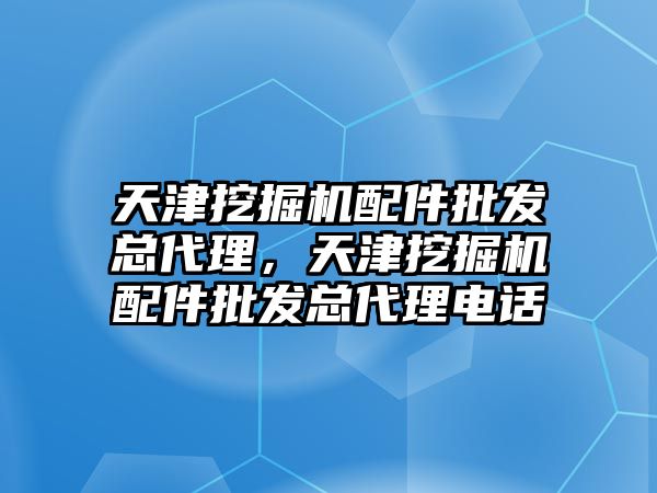 天津挖掘機配件批發(fā)總代理，天津挖掘機配件批發(fā)總代理電話