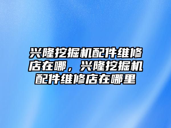 興隆挖掘機(jī)配件維修店在哪，興隆挖掘機(jī)配件維修店在哪里