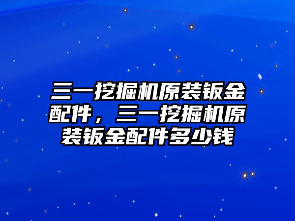 三一挖掘機(jī)原裝鈑金配件，三一挖掘機(jī)原裝鈑金配件多少錢