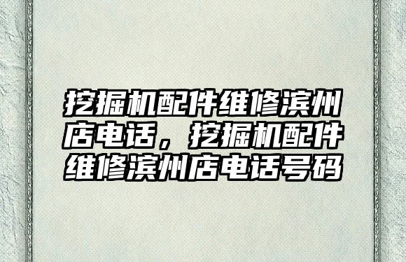 挖掘機(jī)配件維修濱州店電話，挖掘機(jī)配件維修濱州店電話號碼