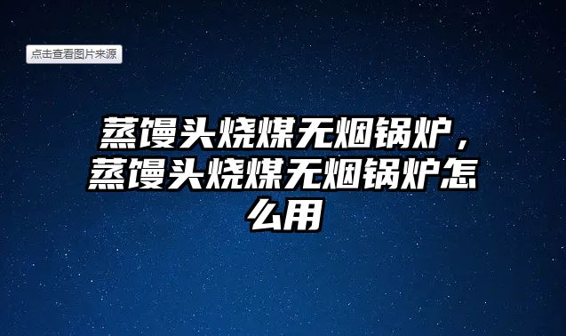 蒸饅頭燒煤無煙鍋爐，蒸饅頭燒煤無煙鍋爐怎么用