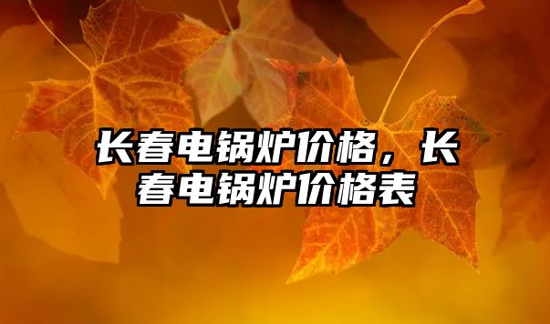 長(zhǎng)春電鍋爐價(jià)格，長(zhǎng)春電鍋爐價(jià)格表