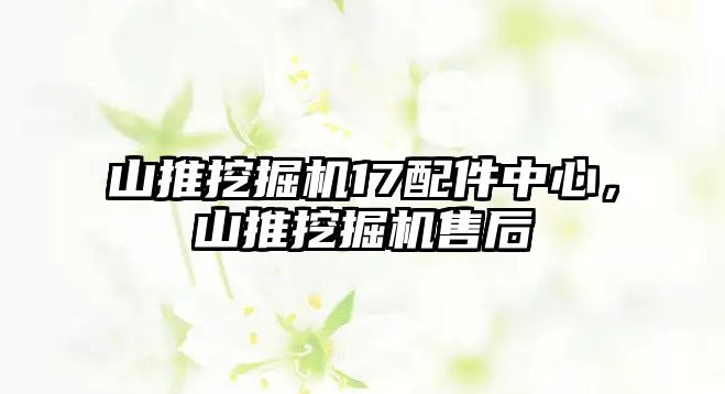 山推挖掘機17配件中心，山推挖掘機售后