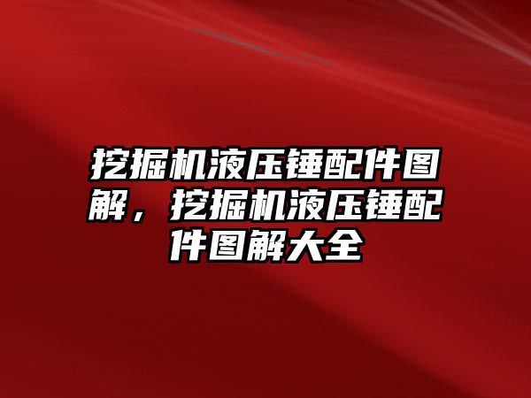 挖掘機(jī)液壓錘配件圖解，挖掘機(jī)液壓錘配件圖解大全