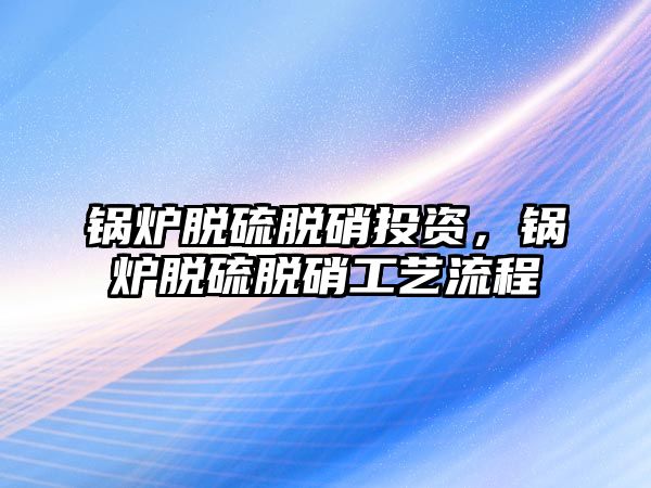 鍋爐脫硫脫硝投資，鍋爐脫硫脫硝工藝流程