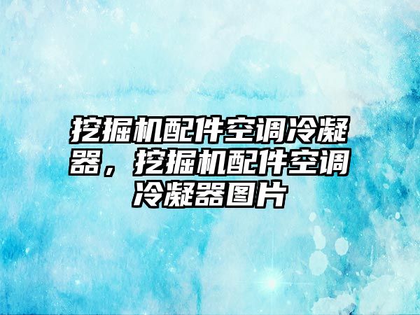 挖掘機(jī)配件空調(diào)冷凝器，挖掘機(jī)配件空調(diào)冷凝器圖片