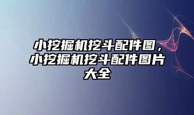 小挖掘機(jī)挖斗配件圖，小挖掘機(jī)挖斗配件圖片大全