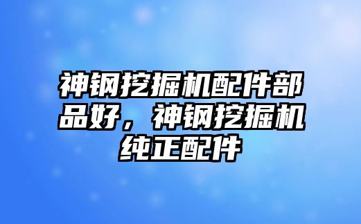 神鋼挖掘機(jī)配件部品好，神鋼挖掘機(jī)純正配件