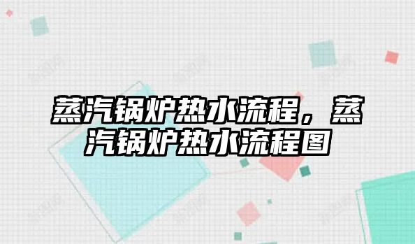 蒸汽鍋爐熱水流程，蒸汽鍋爐熱水流程圖