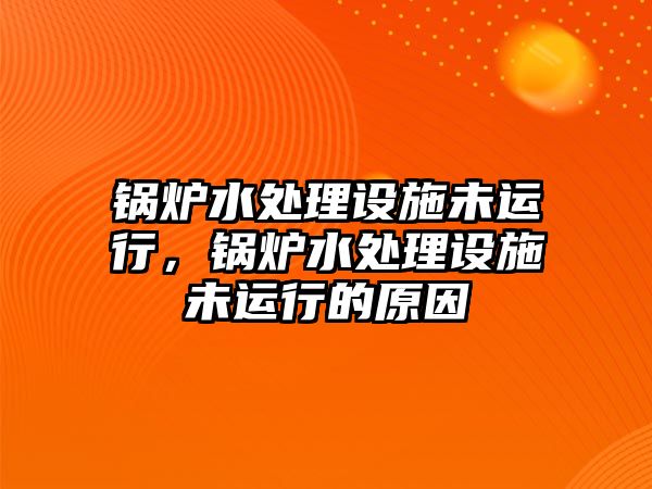 鍋爐水處理設(shè)施未運(yùn)行，鍋爐水處理設(shè)施未運(yùn)行的原因