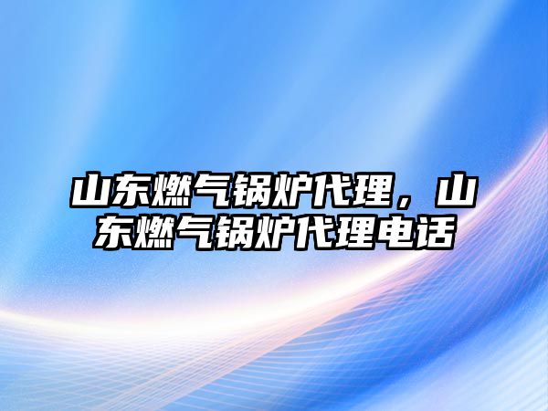 山東燃氣鍋爐代理，山東燃氣鍋爐代理電話