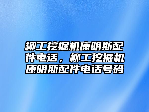 柳工挖掘機(jī)康明斯配件電話，柳工挖掘機(jī)康明斯配件電話號(hào)碼