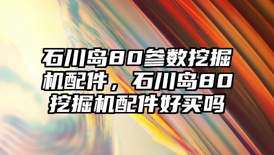 石川島80參數(shù)挖掘機配件，石川島80挖掘機配件好買嗎