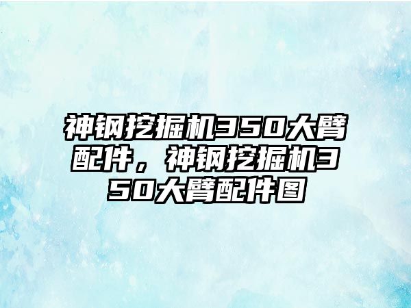 神鋼挖掘機(jī)350大臂配件，神鋼挖掘機(jī)350大臂配件圖