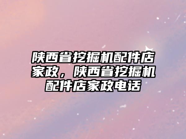 陜西省挖掘機(jī)配件店家政，陜西省挖掘機(jī)配件店家政電話