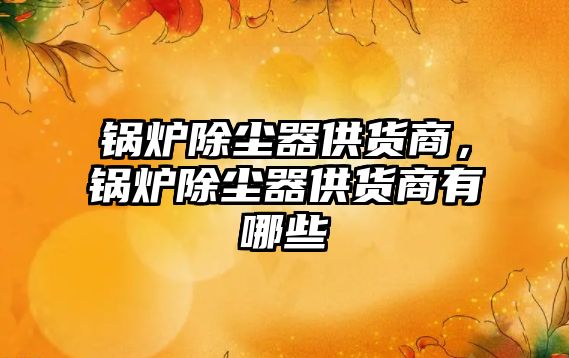 鍋爐除塵器供貨商，鍋爐除塵器供貨商有哪些