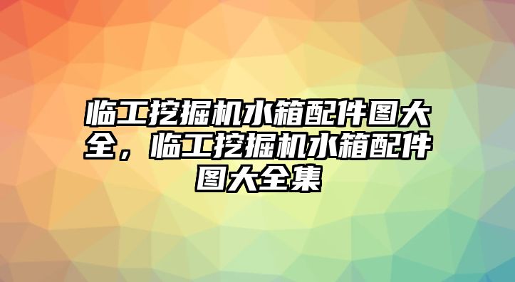 臨工挖掘機(jī)水箱配件圖大全，臨工挖掘機(jī)水箱配件圖大全集