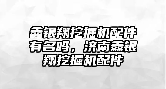 鑫銀翔挖掘機配件有名嗎，濟南鑫銀翔挖掘機配件