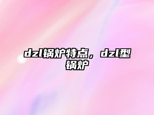 dzl鍋爐特點，dzl型鍋爐