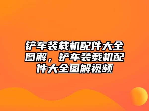 鏟車裝載機(jī)配件大全圖解，鏟車裝載機(jī)配件大全圖解視頻