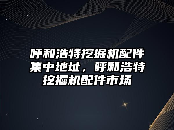 呼和浩特挖掘機(jī)配件集中地址，呼和浩特挖掘機(jī)配件市場(chǎng)