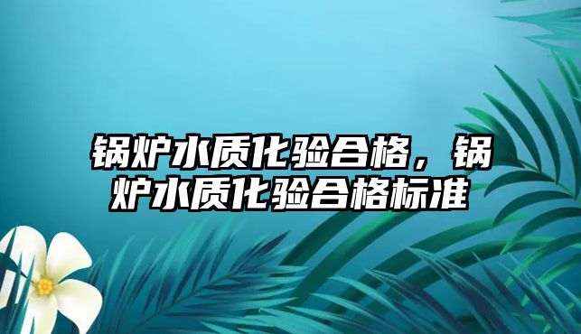 鍋爐水質(zhì)化驗合格，鍋爐水質(zhì)化驗合格標準