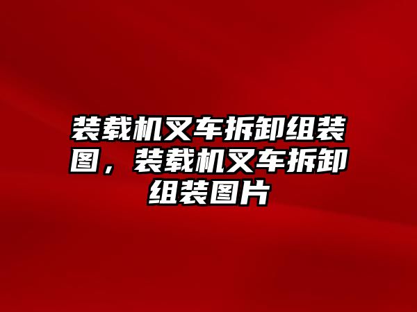 裝載機叉車拆卸組裝圖，裝載機叉車拆卸組裝圖片