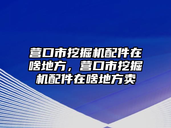 營口市挖掘機(jī)配件在啥地方，營口市挖掘機(jī)配件在啥地方賣