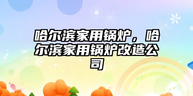 哈爾濱家用鍋爐，哈爾濱家用鍋爐改造公司